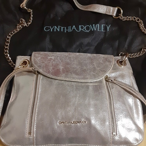 Cynthia Rowley Silver Bag - Picture 1 of 7
